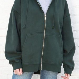 Green Christie zip up